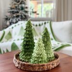 Easy Ombre Loopy Crochet Trees Modern Crochet Decor MJ s Off The Hook Designs