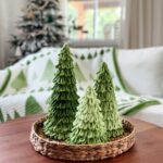 Easy Ombre Loopy Crochet Trees Modern Crochet Decor MJ s Off The Hook Designs