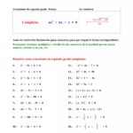 Ejercicios De Ecuaciones Cuadr ticas Resueltos PDF
