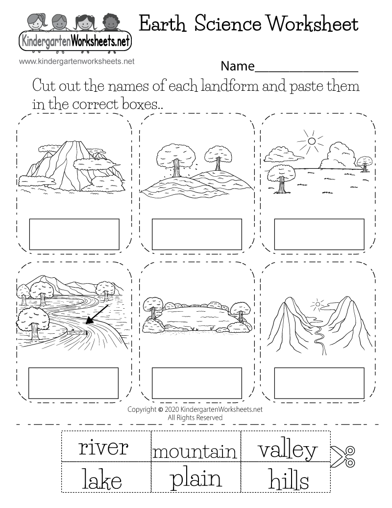 Engaging Science Worksheets For First Graders Fun Learning Worksheets Library