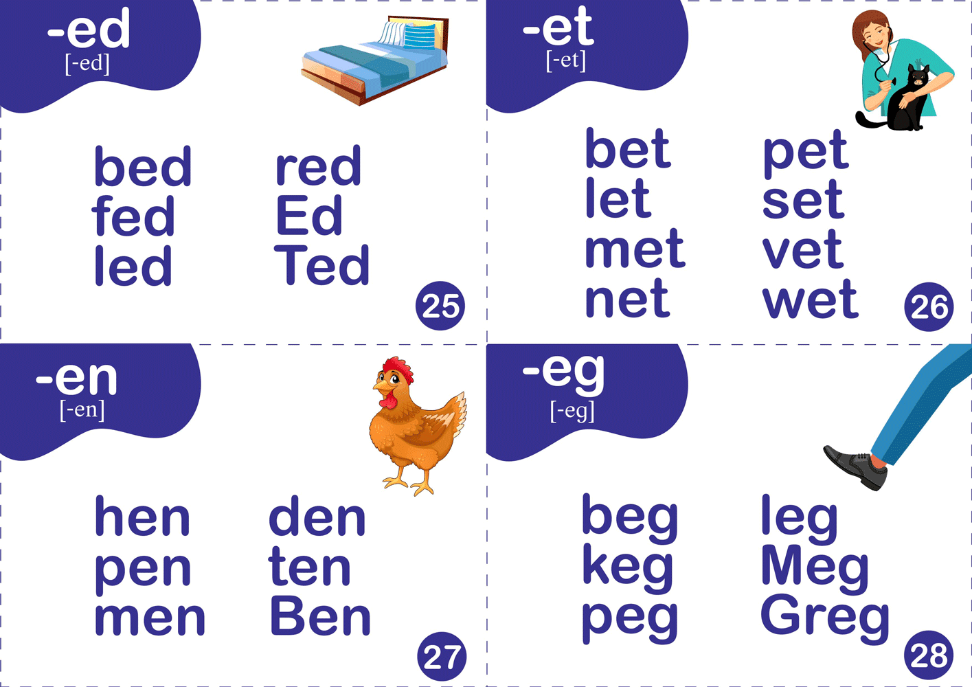 English For Kids Step By Step Short E Sound Worksheets Flashcards Posters Reading Comprehension