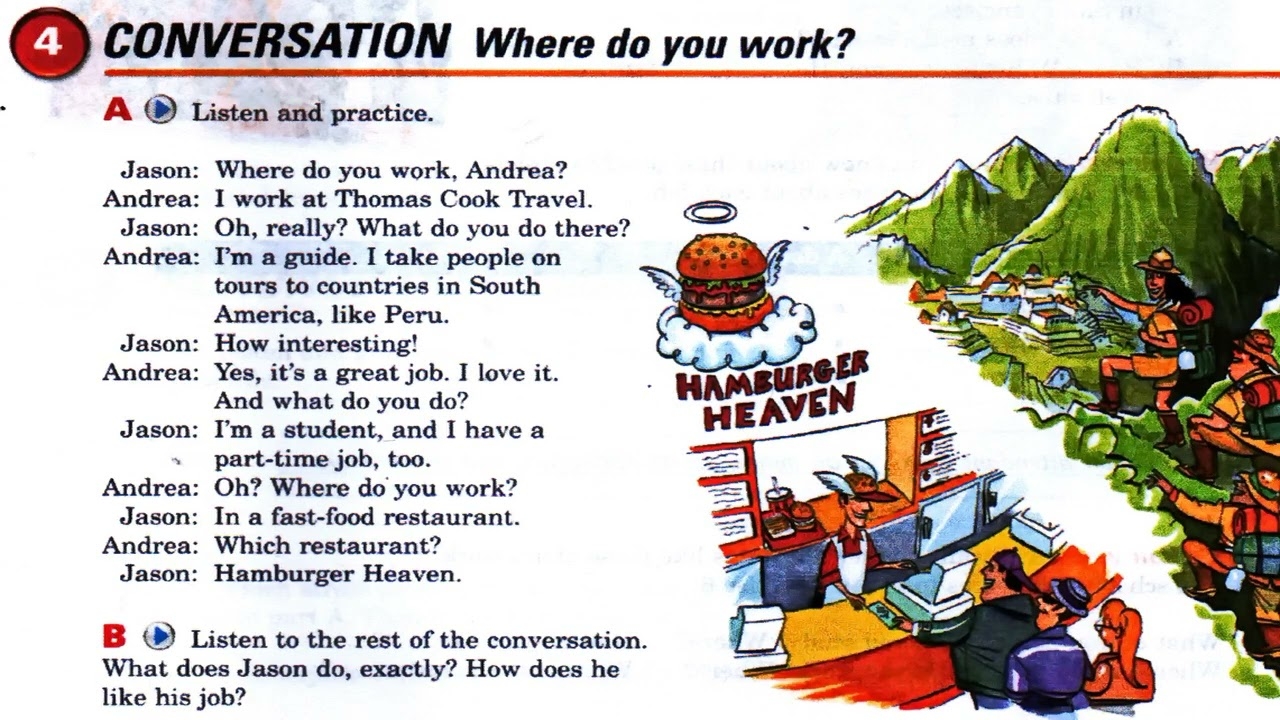 English Speaking Practice Conversation Where Do You Work YouTube
