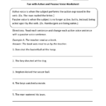 Englishlinx Active And Passive Voice Worksheets