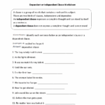 Englishlinx Clauses Worksheets