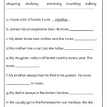 ESL Worksheets English Exercises Worksheets Library