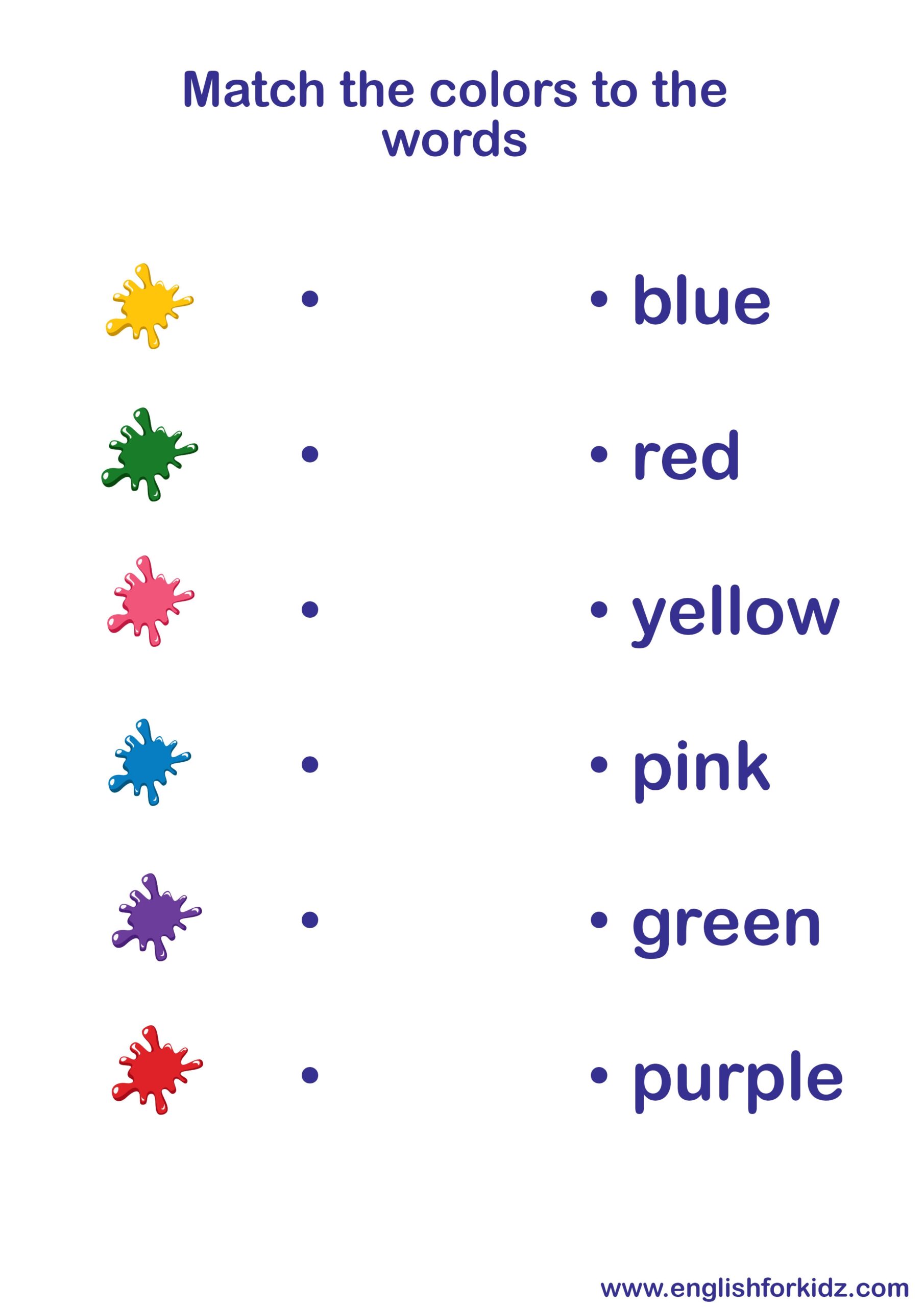 esl worksheets for beginners