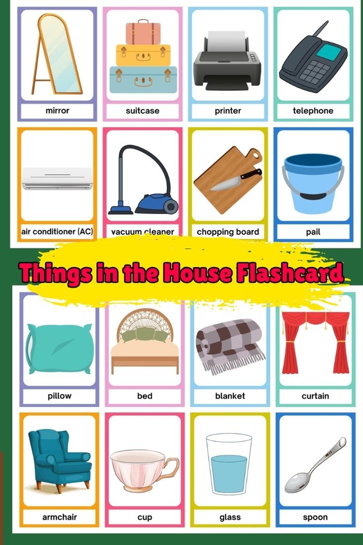 objects inside the house