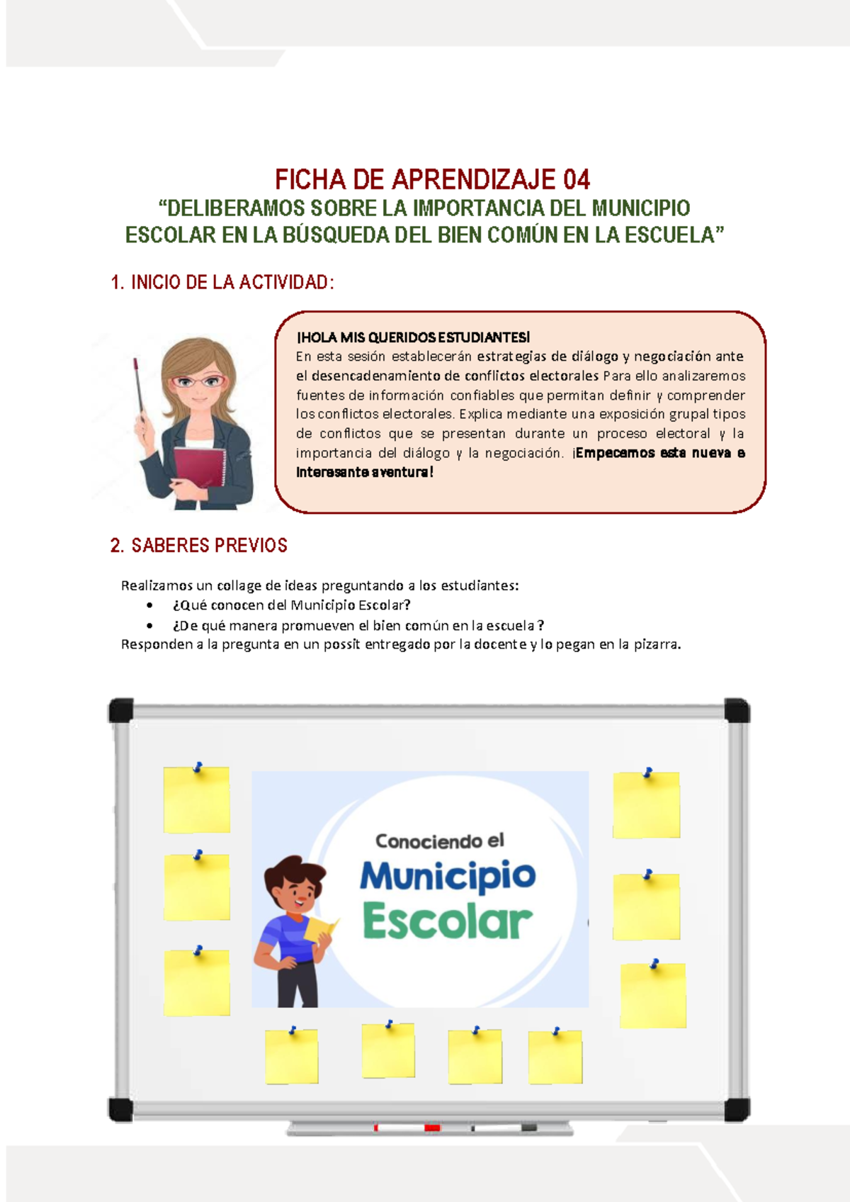Ficha De Aprendizaje Para 1 Grado Municipio Escolar Y Bien Com n Studocu Ficha De Aprendizaje Para 1 Grado Municipio Escolar Y Bien Com n Studocu