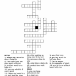 Fill In Blank Crossword WordMint