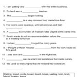 Fill The Blank With A Suitable Word