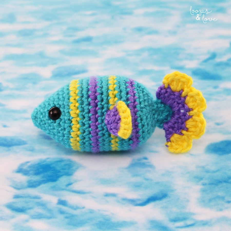 Fish Amigurumi Free Crochet Pattern Loops Love Crochet Fish Amigurumi Free Crochet Pattern Loops Love Crochet