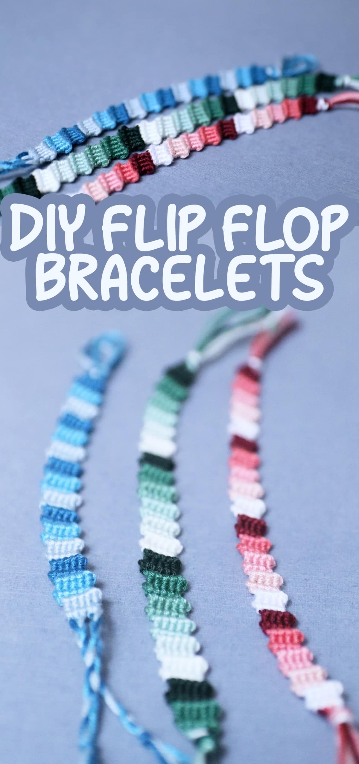 Flip Flop Friendship Bracelet Tutorial Moms And Crafters Flip Flop Friendship Bracelet Tutorial Moms And Crafters
