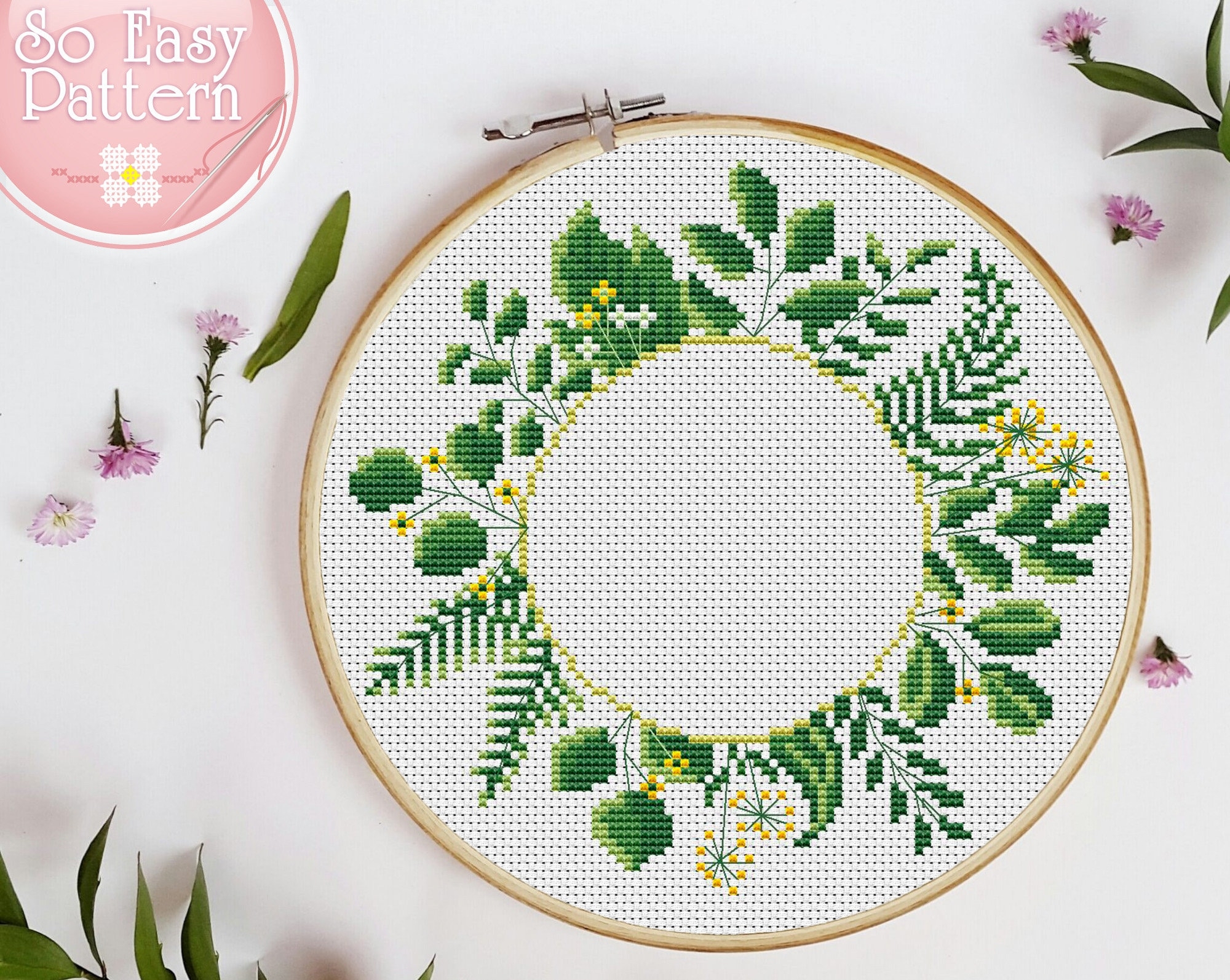 floral cross stitch patterns