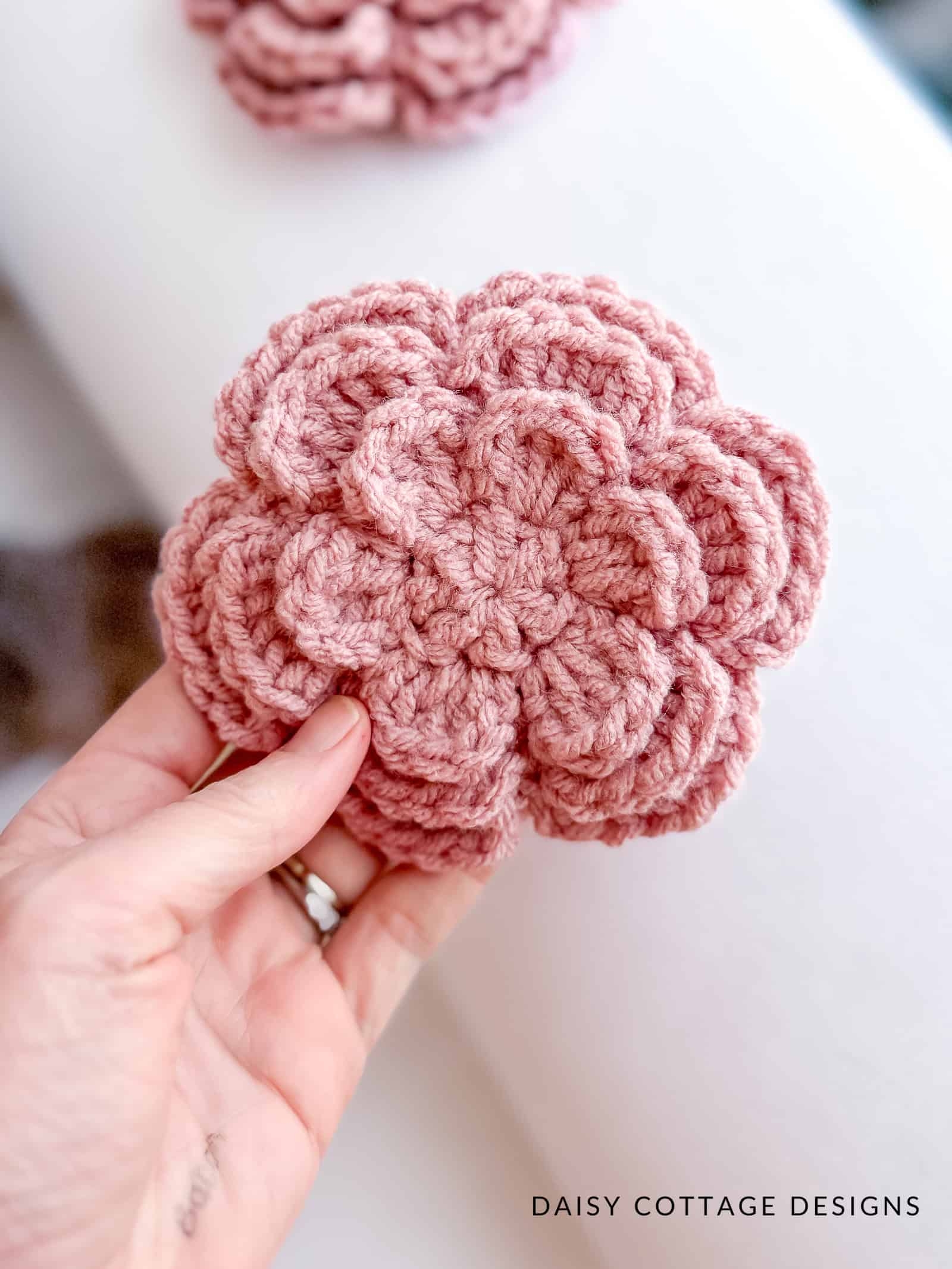 Flower Crochet Pattern Free Daisy Cottage Designs