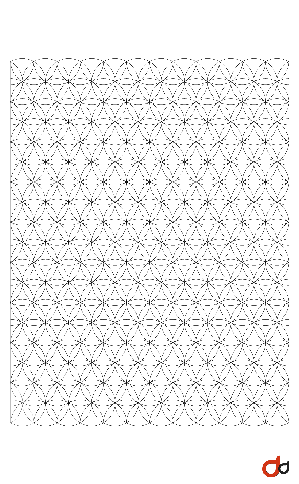 Flower Of Life Pattern DearingDraws