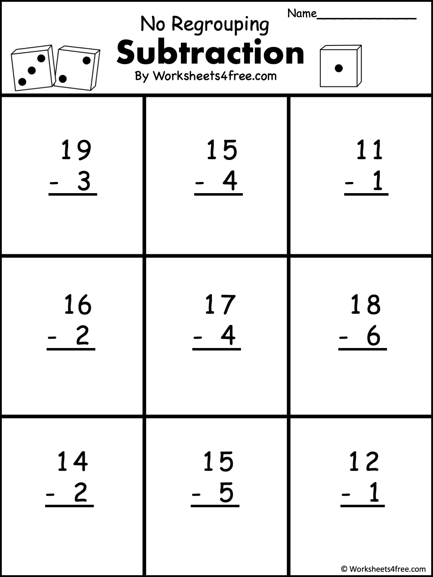 two digit subtraction worksheets two digit subtraction worksheets