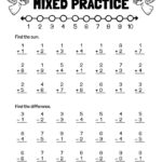 Free Addition And Subtraction Math Worksheet Free4Classrooms Worksheets Library