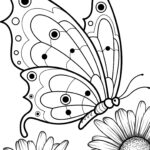 Free Butterfly Coloring Pages To Print Crafty Morning