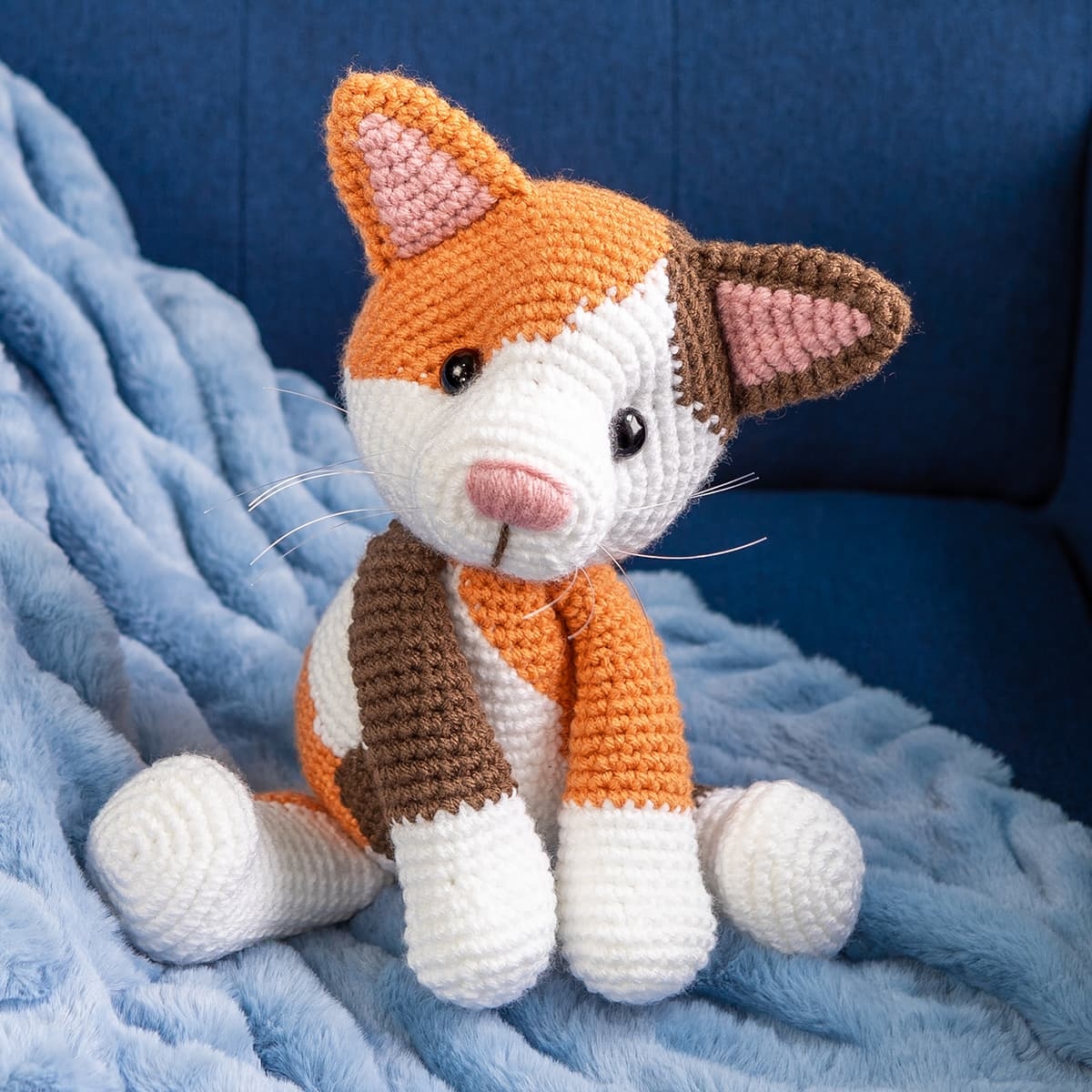 Free Cat Crochet Pattern Calico Tabby Siamese Free Cat Crochet Pattern Calico Tabby Siamese