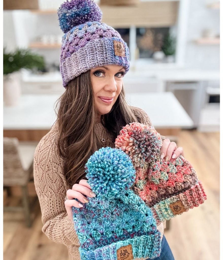 Free Chunky Granny Hat Pattern Beginner Friendly Pattern MJ s Off The Hook Designs