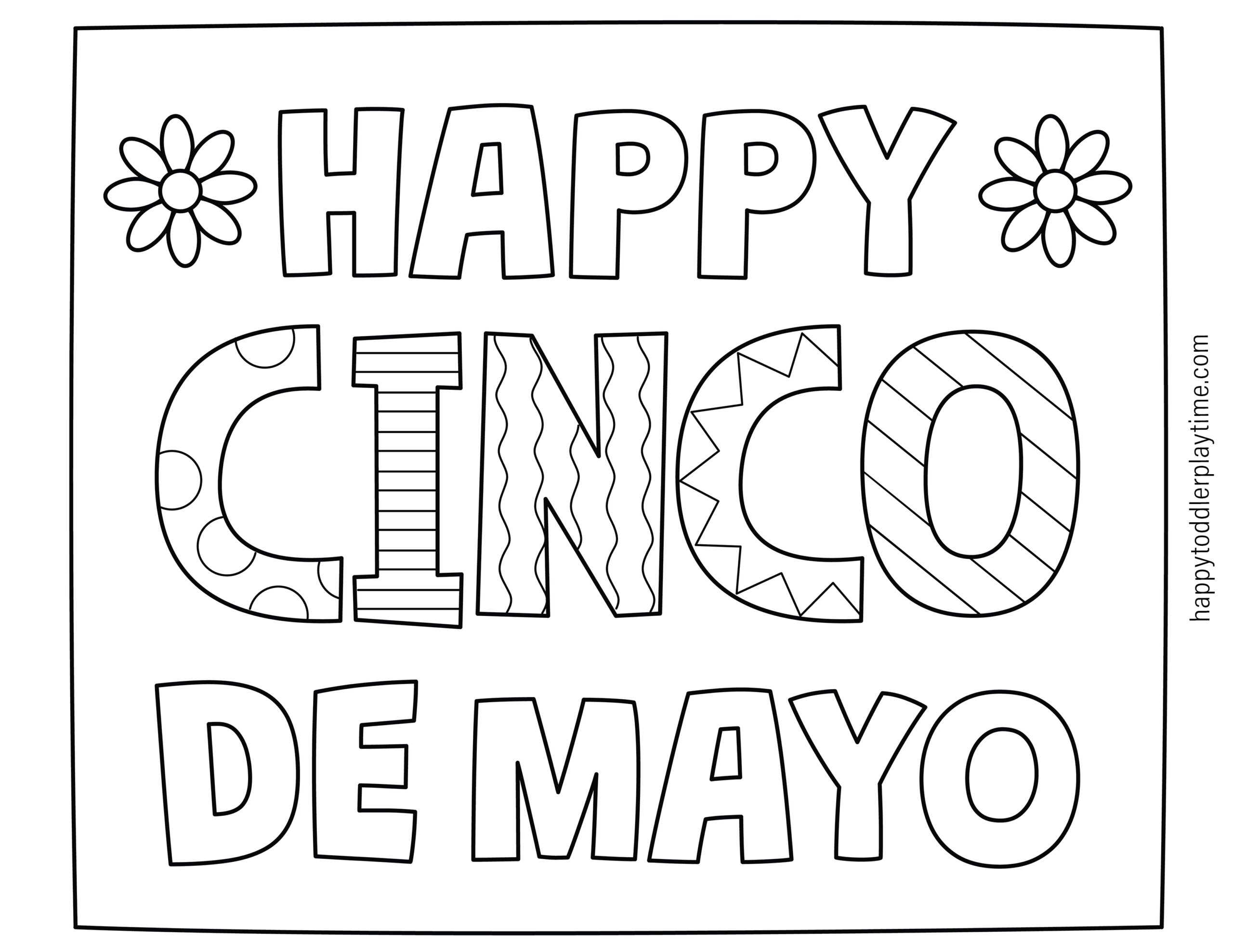 Free Cinco De Mayo Coloring Pages For Kids Happy Toddler Playtime Free Cinco De Mayo Coloring Pages For Kids Happy Toddler Playtime