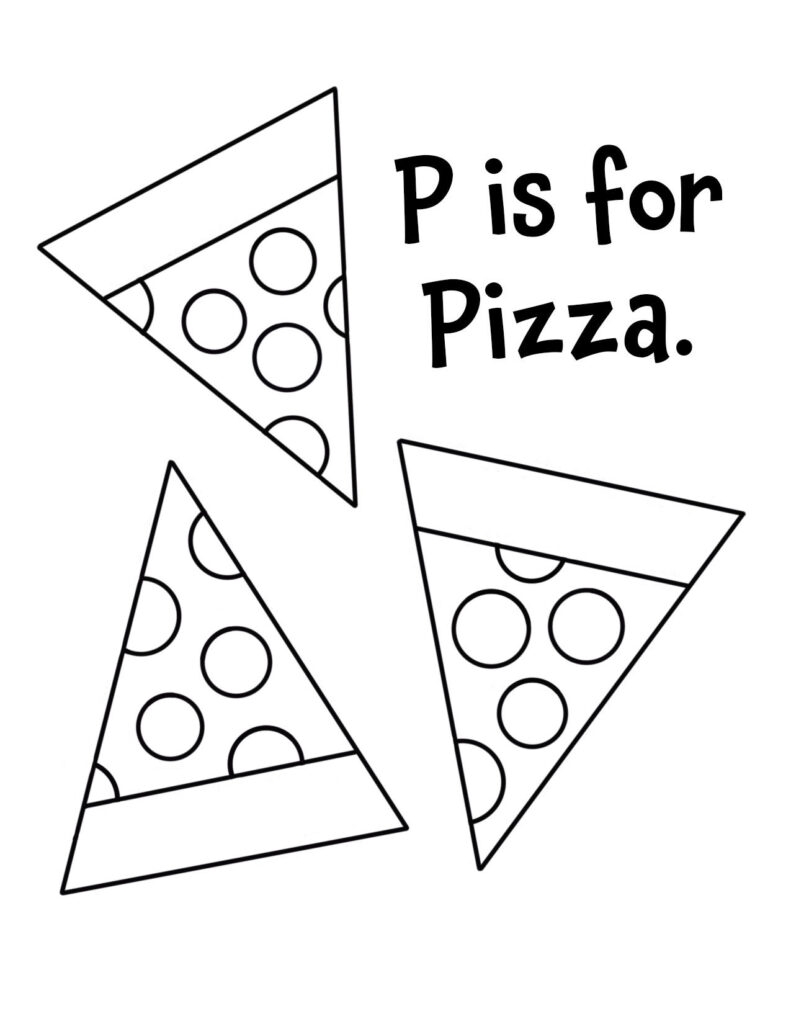 Free Coloring Pages Of Pizza The Hollydog Blog Free Coloring Pages Of Pizza The Hollydog Blog