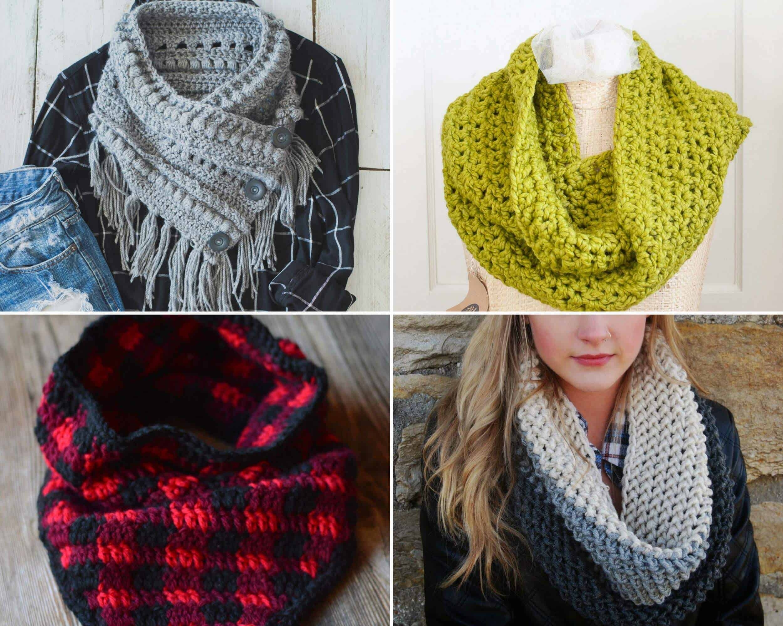 free crochet cowl patterns