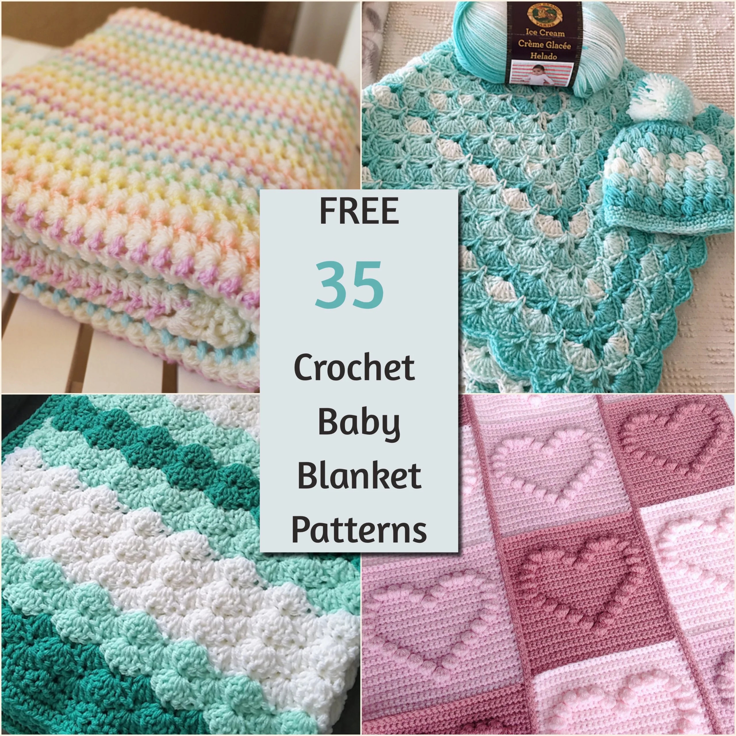 crochet baby blanket patterns