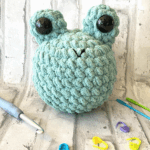 Free Crochet Frog Pattern Easy Beginner First Amigurumi Project With Video Tutorial The Mary Jay