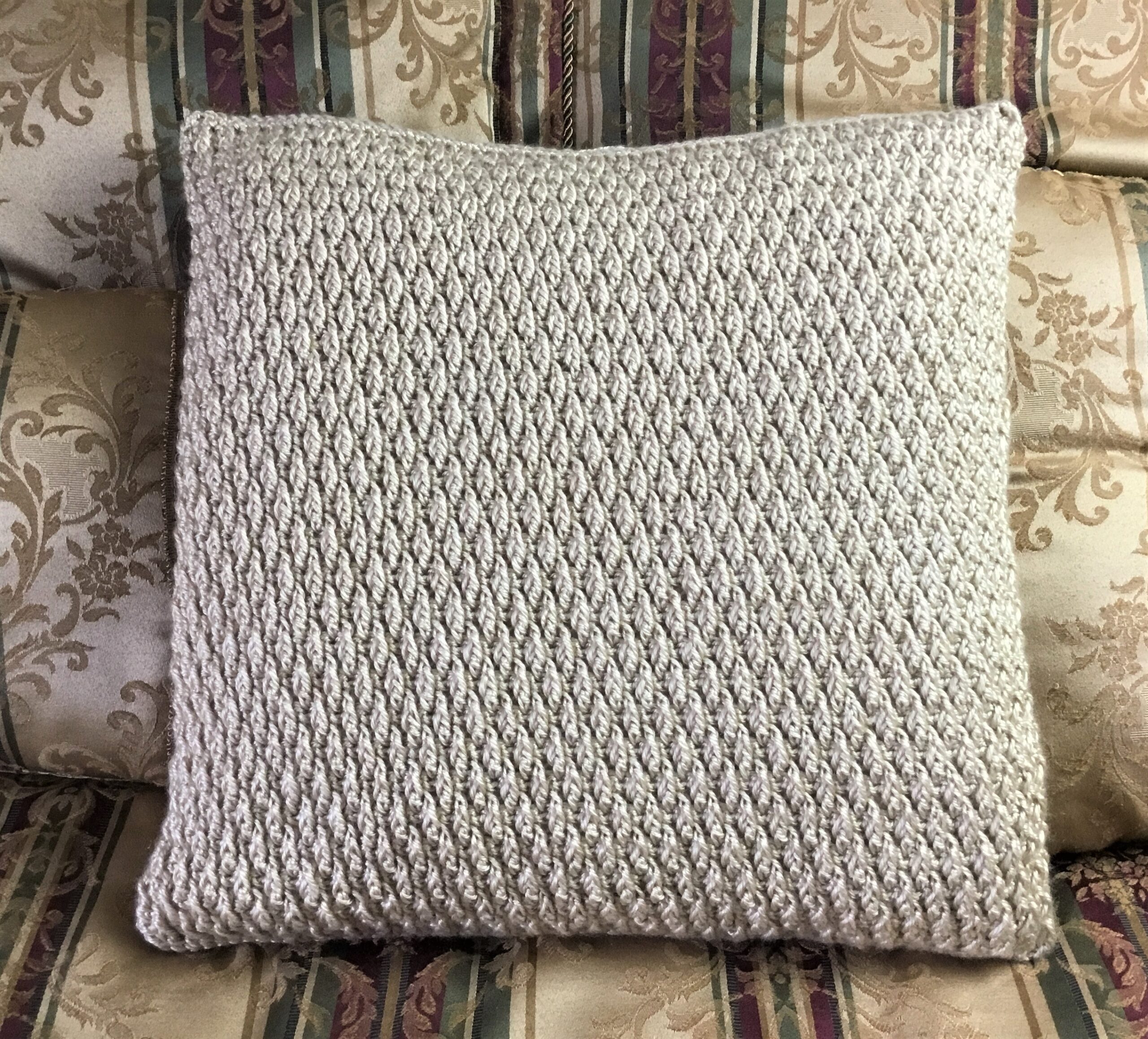 Free Crochet Pillow Cover Pattern Crazy Cool Crochet