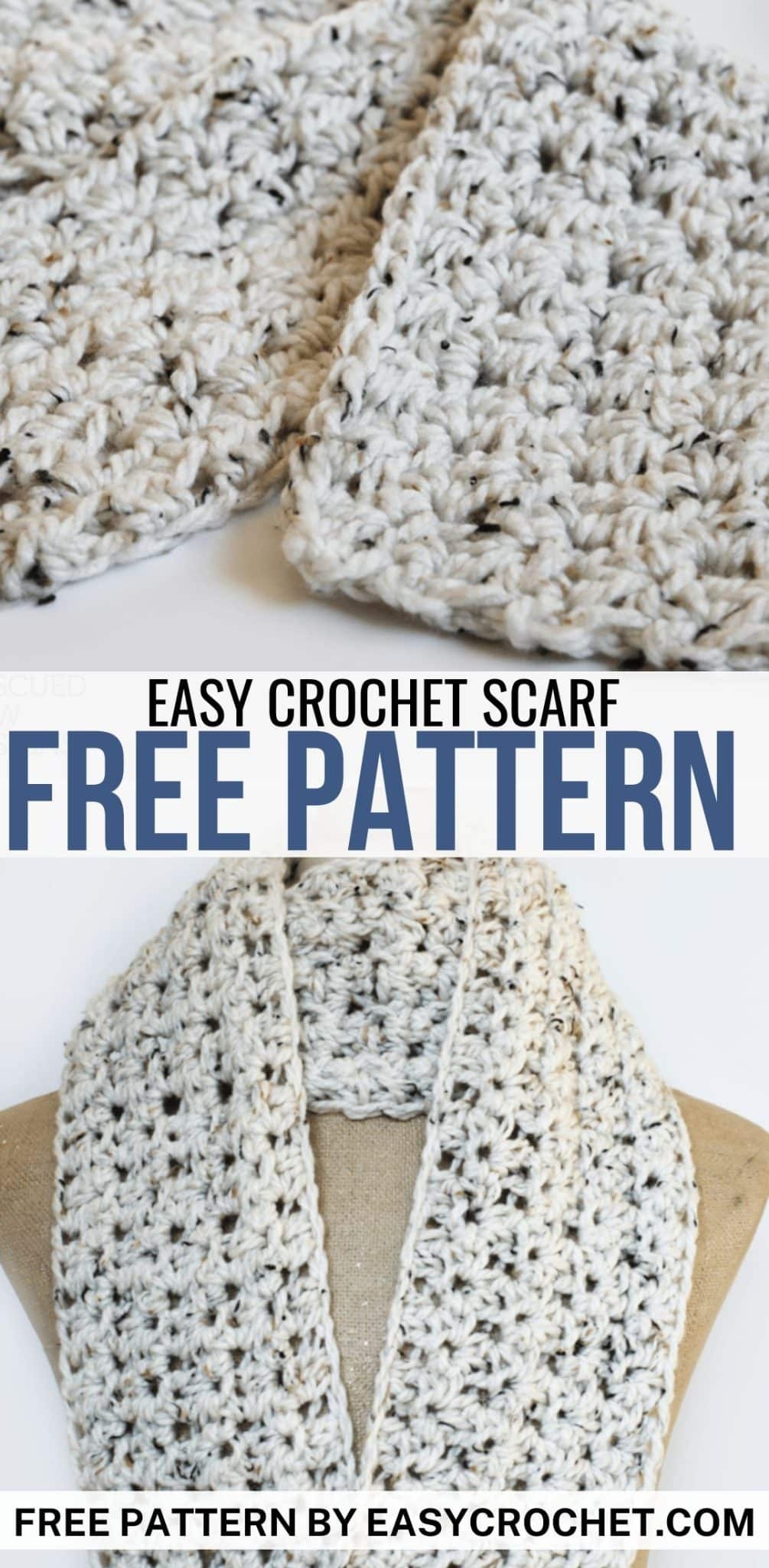 Free Crochet Scarf Pattern Easy Crochet