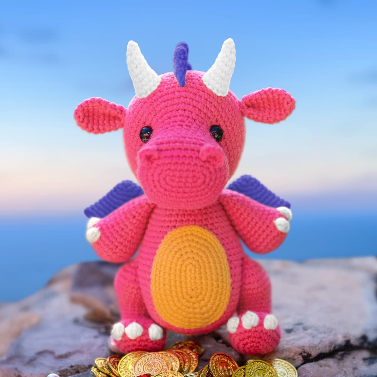 Free Dragon Crochet Pattern Free Dragon Crochet Pattern