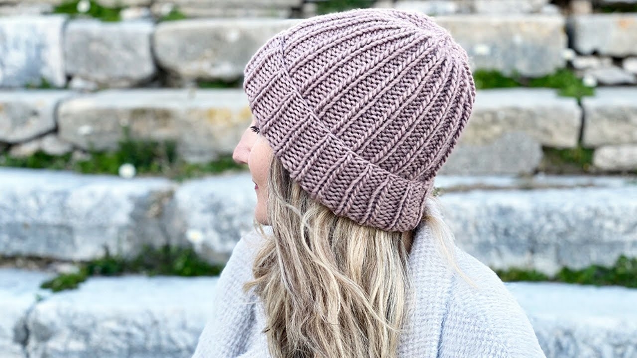 Free Easy Hat Knitting Patterns For Straight Needles Craft Fix