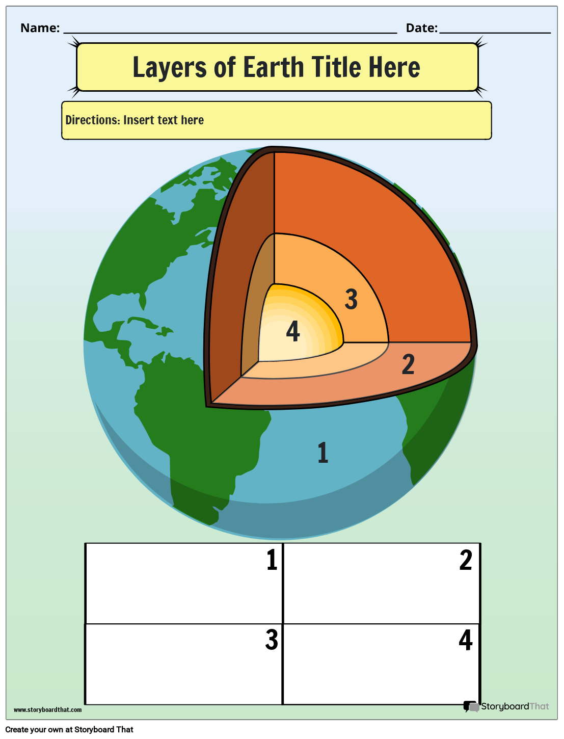 Free Layers Of The Earth Worksheets StoryboardThat Worksheets Library Free Layers Of The Earth Worksheets StoryboardThat Worksheets Library
