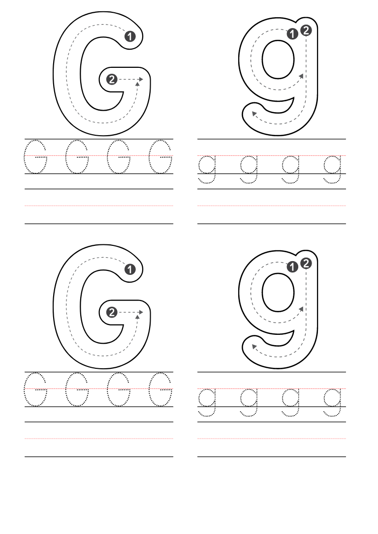 letter g coloring sheet letter g coloring sheet