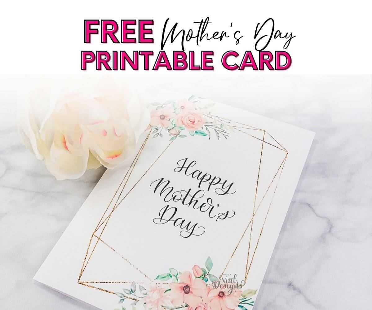 printable mother's day card