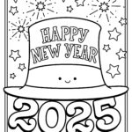 Free New Year s Coloring Pages