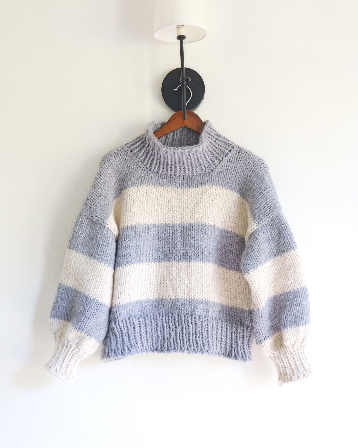 Free Oversized Chunky Knit Sweater Pattern Step By Step Tutorial Ashley Lillis