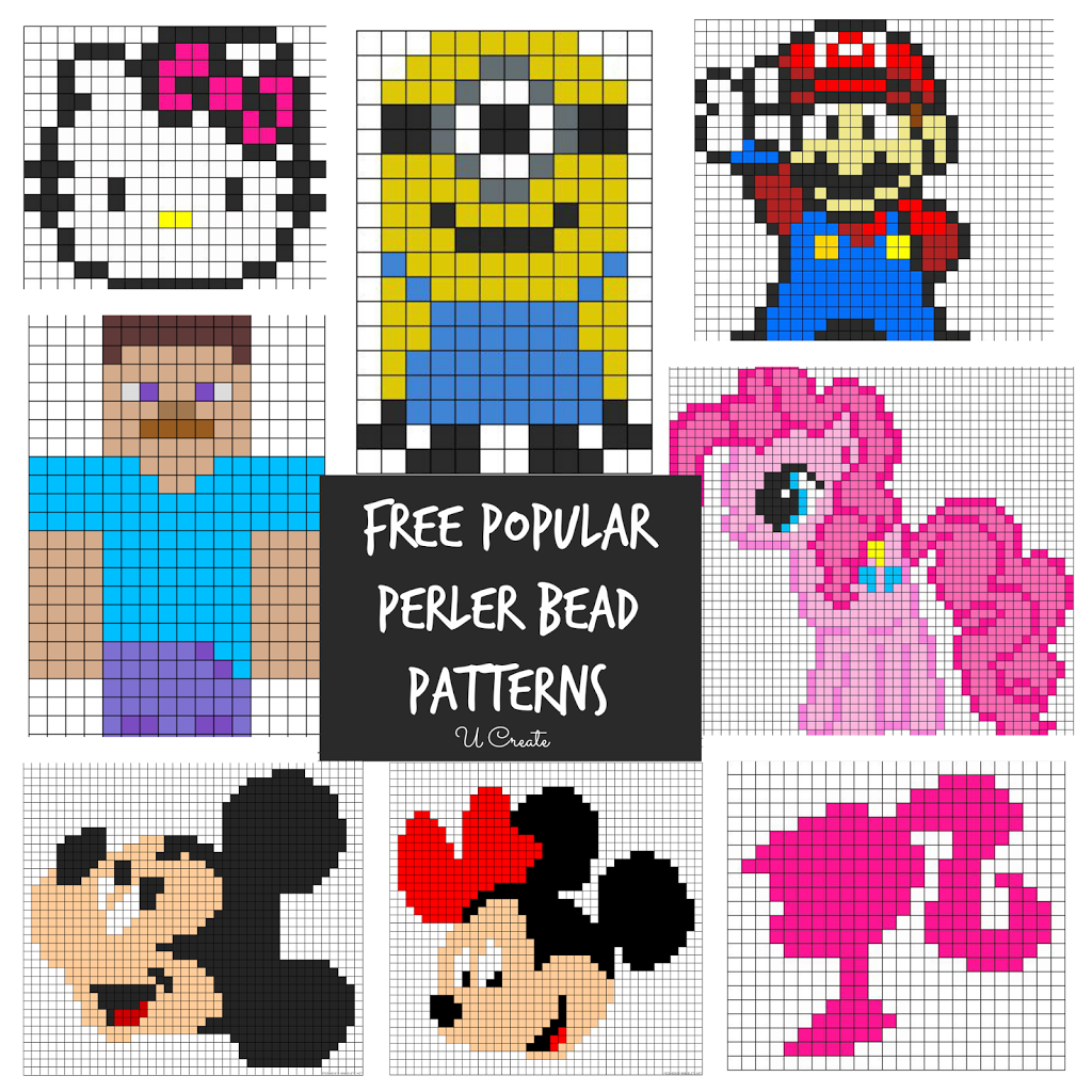 Free Perler Bead Patterns For Kids U Create