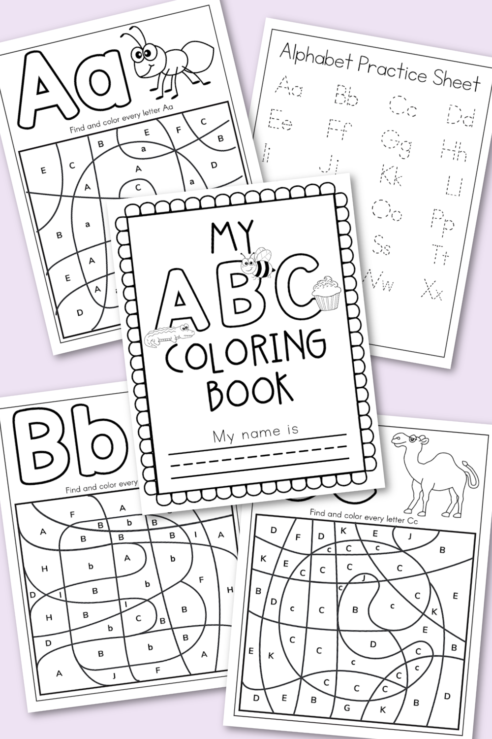 Free Printable Alphabet Coloring Book Kara Creates Free Printable Alphabet Coloring Book Kara Creates