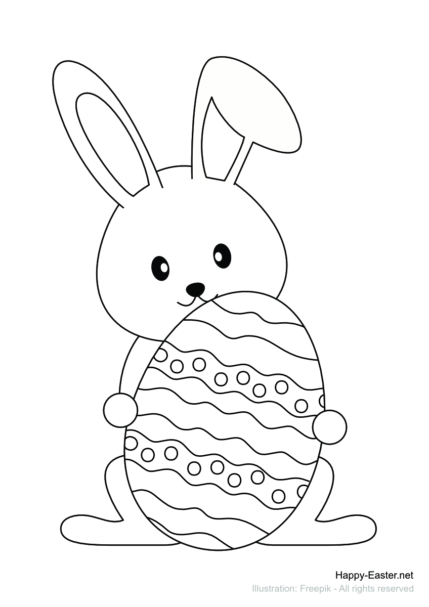 easter printables coloring pages