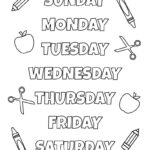 Free Printable Days Of The Week Worksheets Worksheets Library