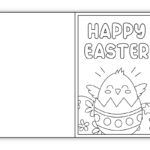 Free Printable Easter Cards To Color Perfect For Kids The Craft at Home Family