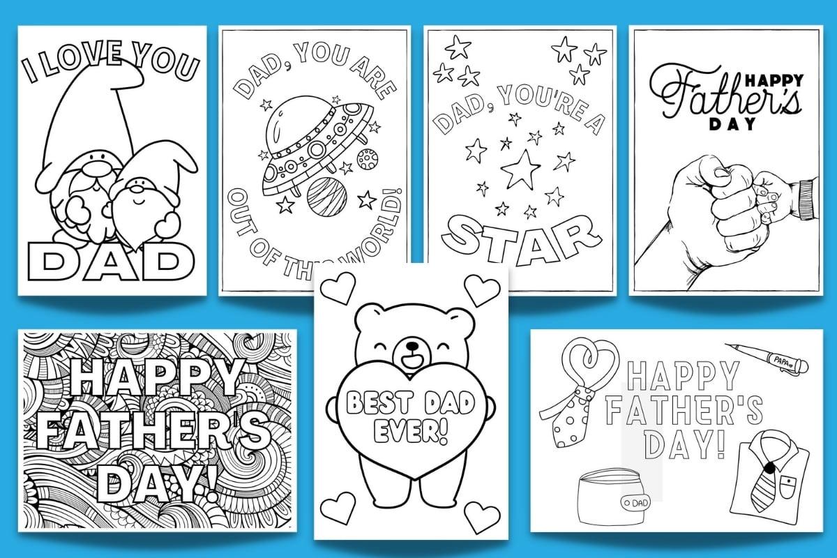 printable fathers day cards printable fathers day cards