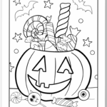 Free Printable Halloween Colouring Pages Gathering Beauty