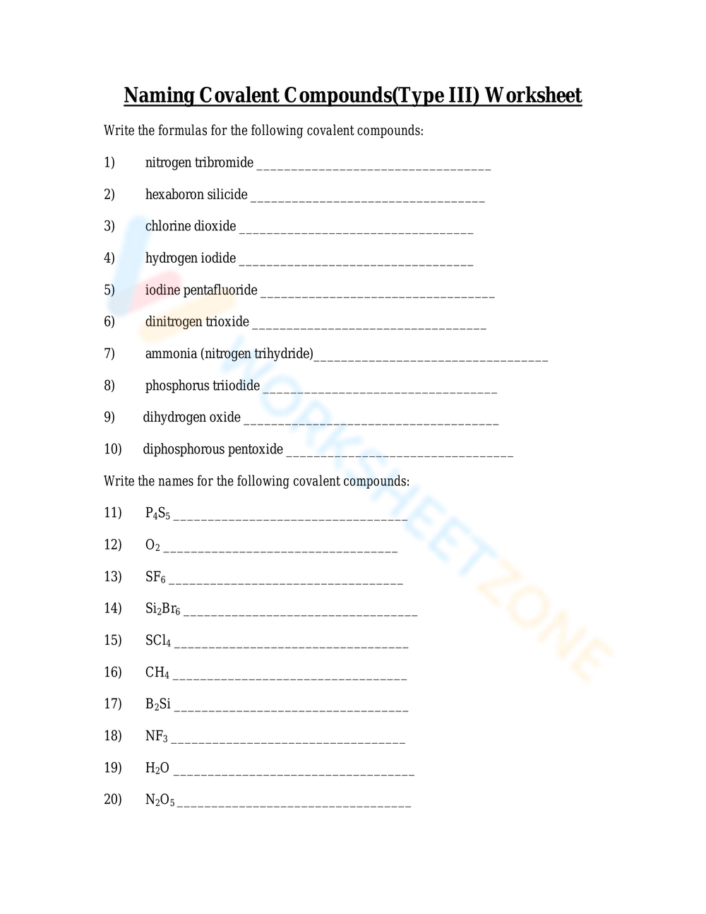 Free Printable Naming Covalent Compounds Worksheets Worksheets Library Free Printable Naming Covalent Compounds Worksheets Worksheets Library