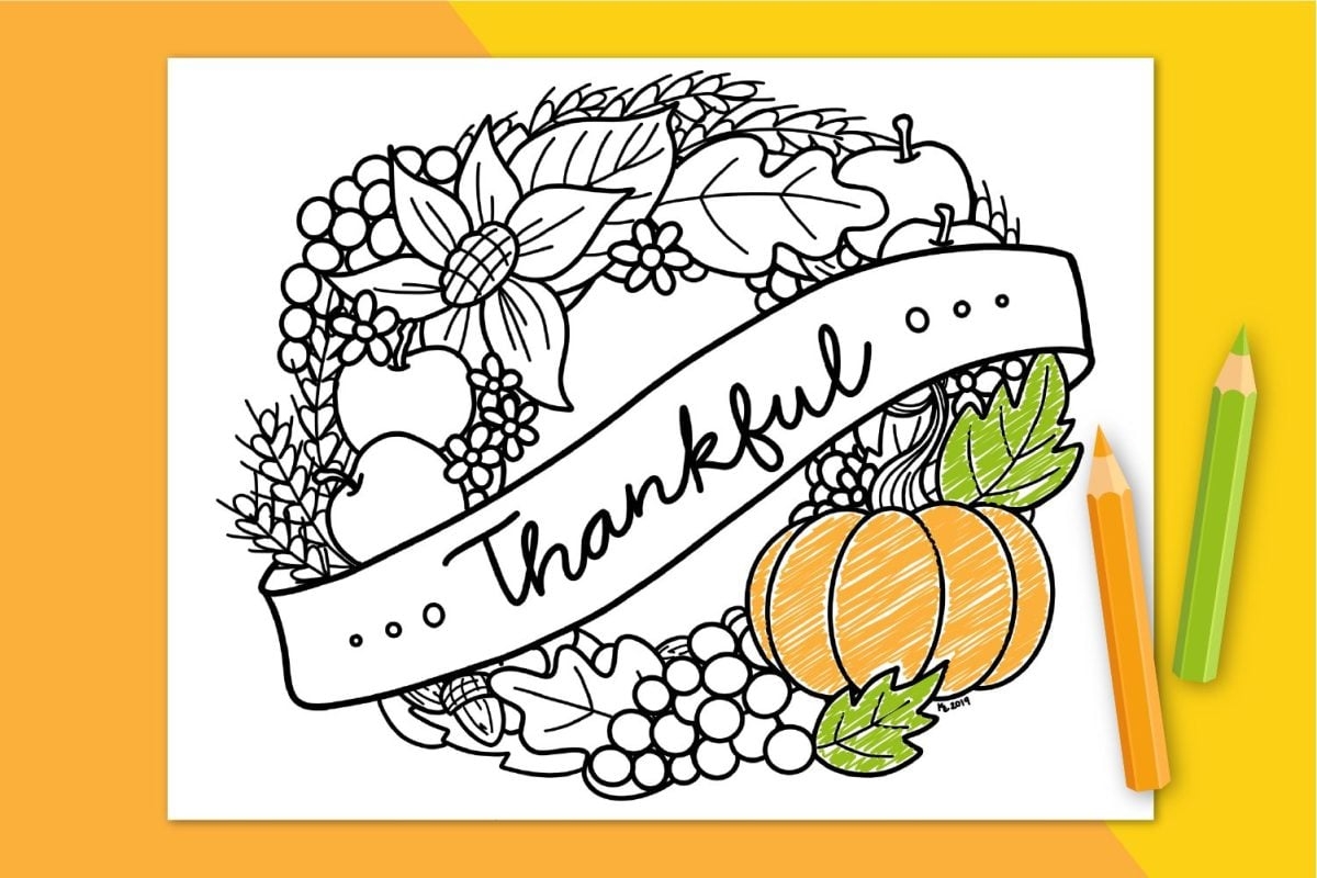 Free Printable Thanksgiving Coloring Page Hey Let s Make Stuff Free Printable Thanksgiving Coloring Page Hey Let s Make Stuff
