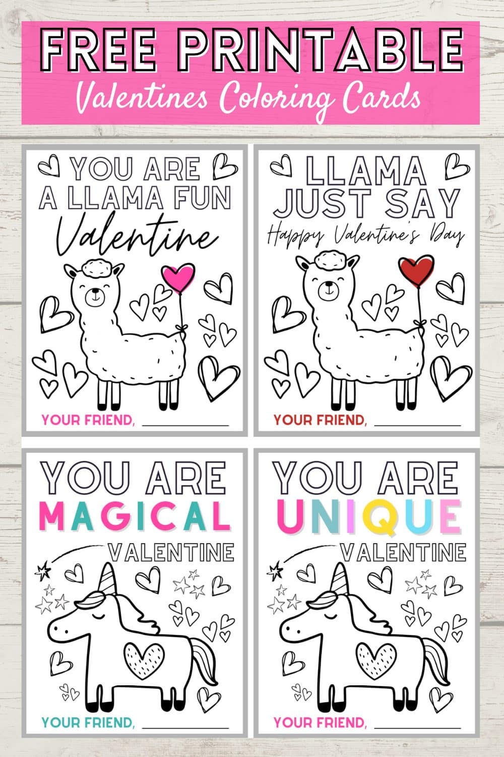 Free Printable Valentine Coloring Cards The Girl Creative Worksheets Library Free Printable Valentine Coloring Cards The Girl Creative Worksheets Library
