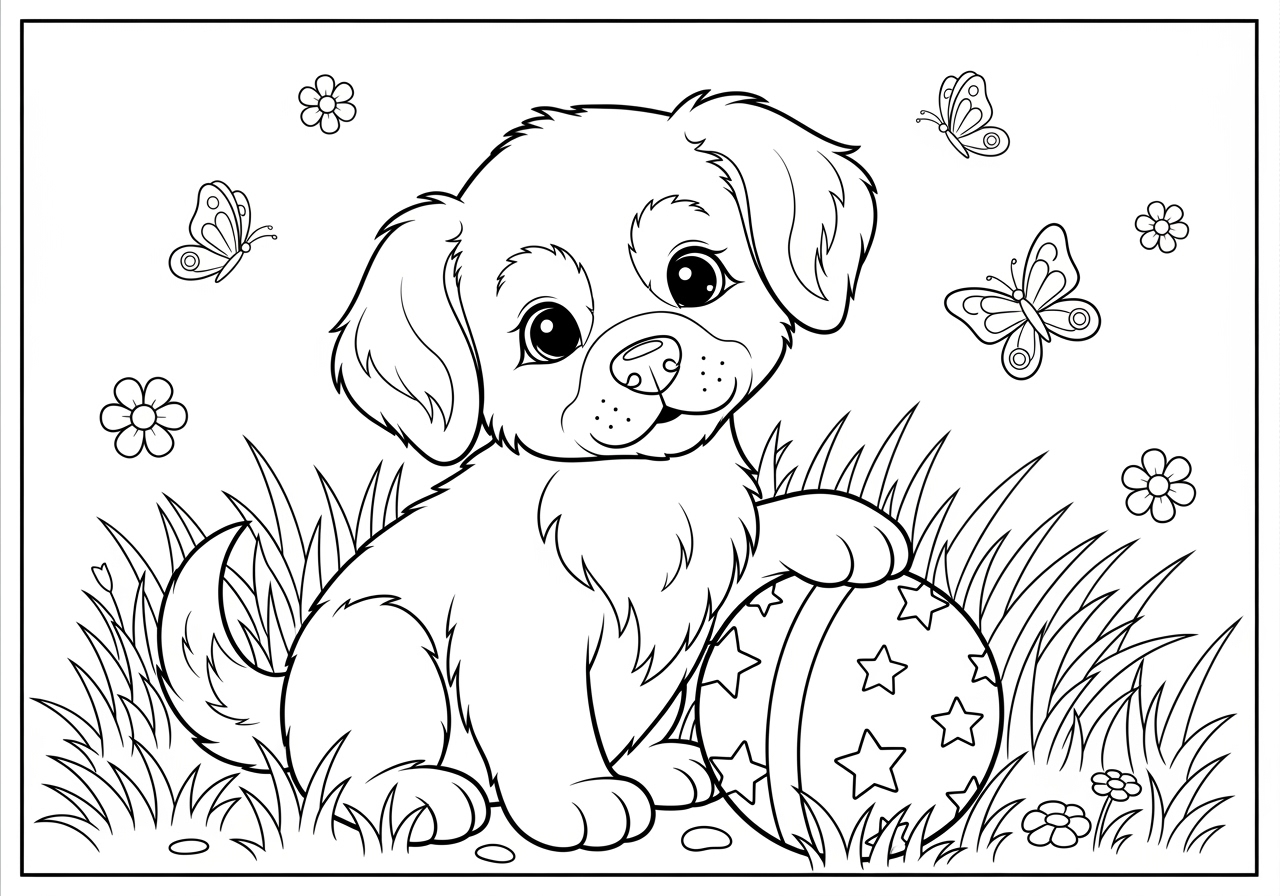 free puppy coloring pages free puppy coloring pages
