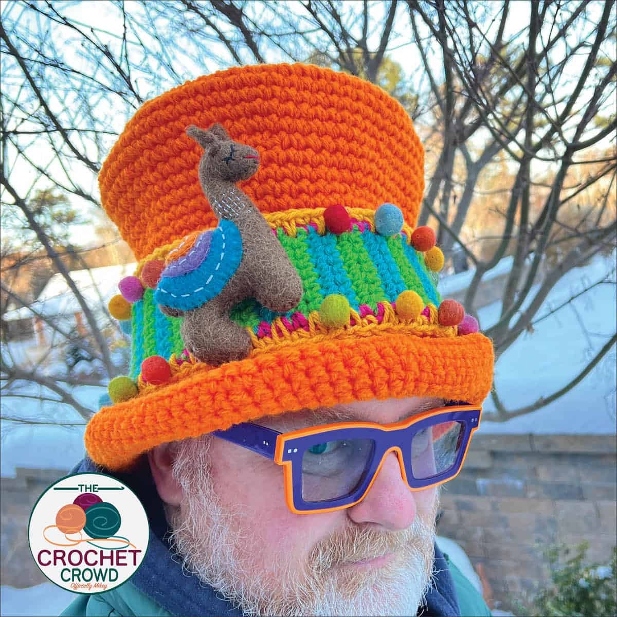 Free Red Heart Crochet Halloween Top Hat Tutorial The Crochet Crowd